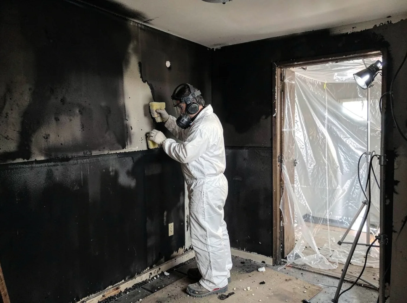 Fire Damage Restoration company in Woodleaf, NC